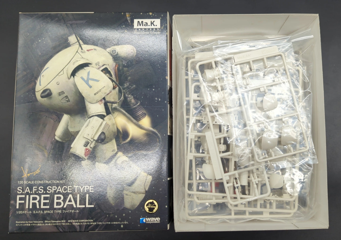 Wave Maschinen Krieger Fireball with bonus parts/1/20/Ma.K