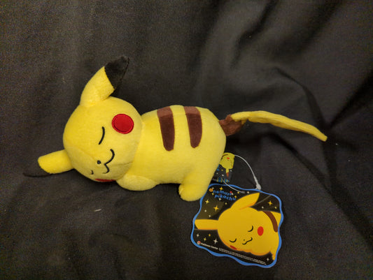 Pokemon - Plush Stuffed Toy Sleeping Pikachu (Orange Tag)