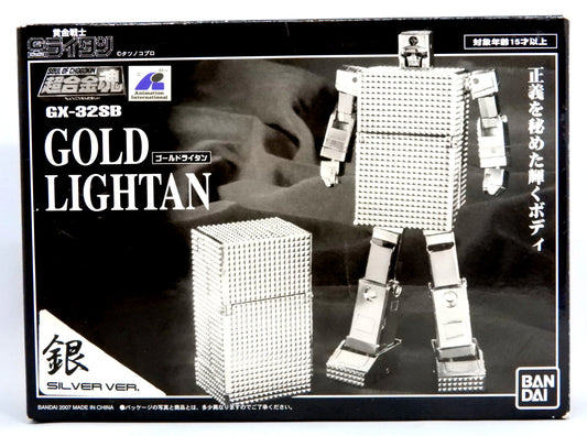 Bandai Soul of Chogokin Gold Lightan Silver ( Hong Kong Bandai ) GX-32SB