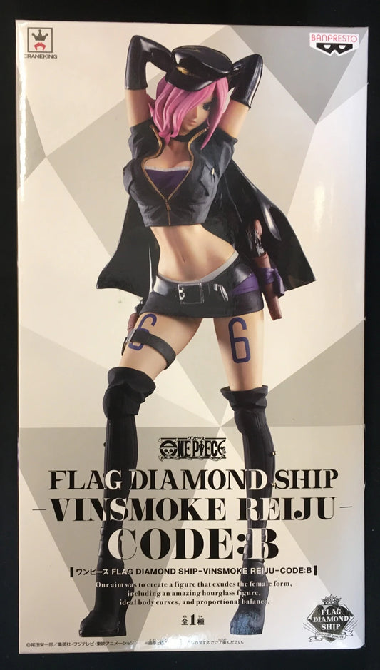Banpresto One Piece FLAG DIAMOND SHIP-VINSMOKE REIJU-CODE:B One Piece Vincent Reiju