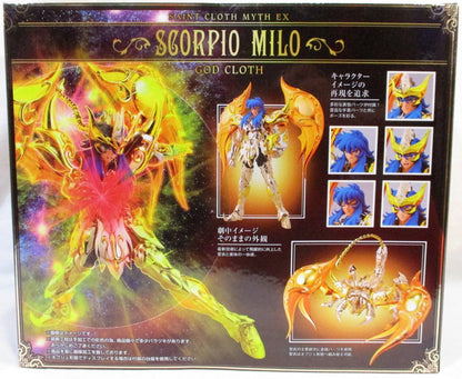 Bandai Spirits Saint Seiya Myth Cloth EX Masami Kurumada Scorpion Milo (God Cloth)/God Cloth Resale Edition