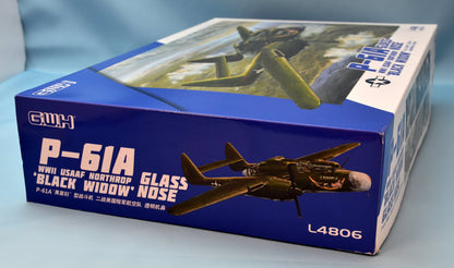 GWH / WWII USAAF NORTHROP P-61A BLACK WIDOW GLASSNORSE L4806