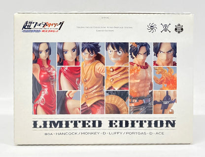 Bandai Marineford/Super One Piece-Styling Limited 3 Piece Set (Luffy/Ace/Hancock)