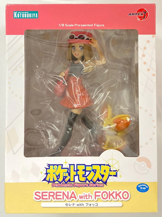 Kotobukiya ArtFX J/ Pokemon Pokemon Serena with Fennekin PVC
