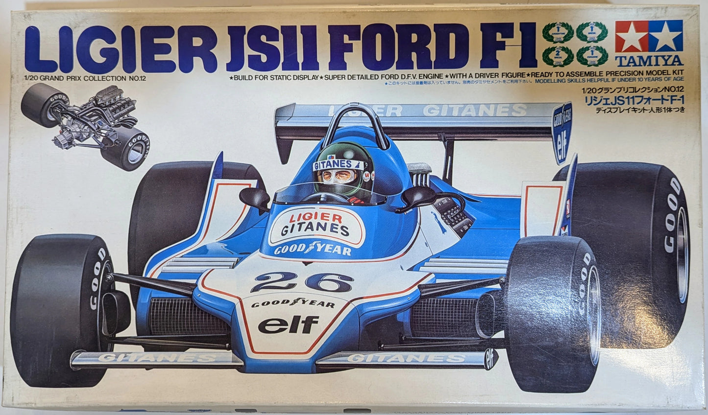 Tamiya 1/20 Grand Prix Collection Lisier JS11 Ford F-1 / 1/20 Grand Prix Collection 2012
