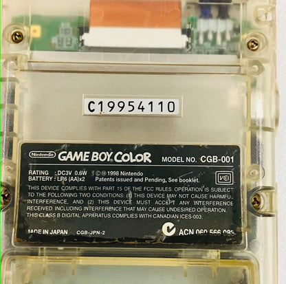 GameBoy Color Trasparente