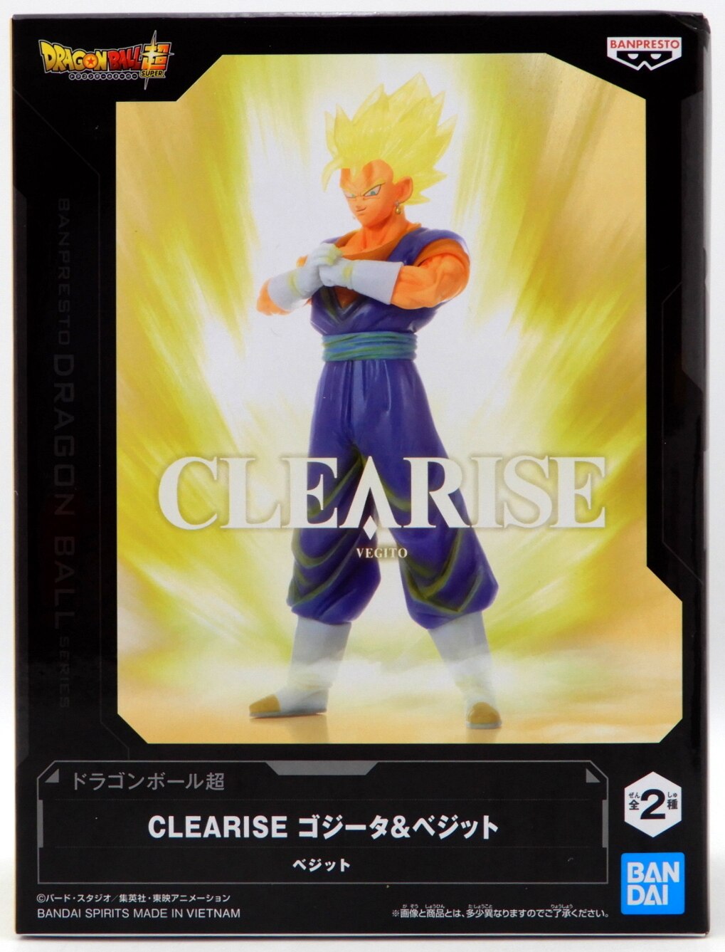 Bandai Spirits CLEARISE Gogeta& Vegito Dragon Ball Super Vegito