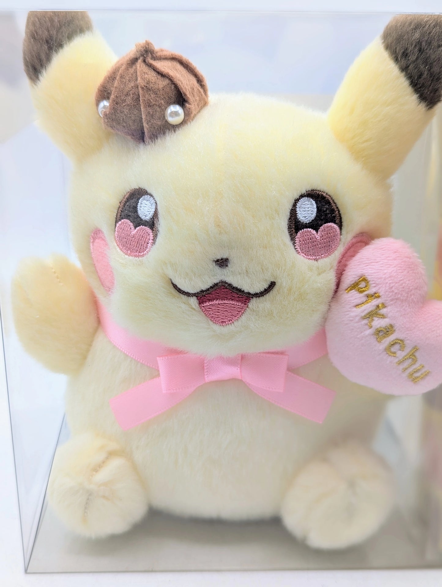 Pokemon - Plush Stuffed Toy with Morozoff Assorted Chocolate Pikachu