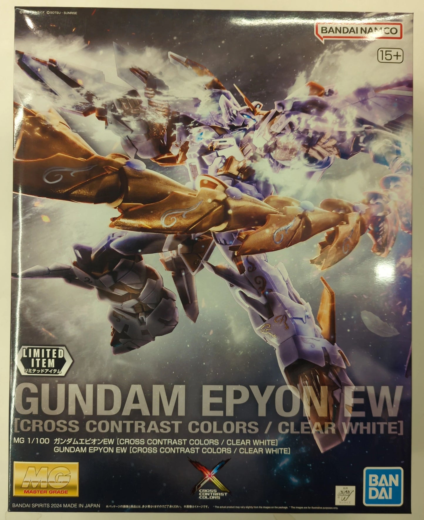 RFTERM0TOKEN MG 1/100 Mobile Suit RFTERM1TOKEN W RFTERM2TOKEN Epyon [CROSS CONTRAST COLORS / CLEAR WHITE] LIMITED