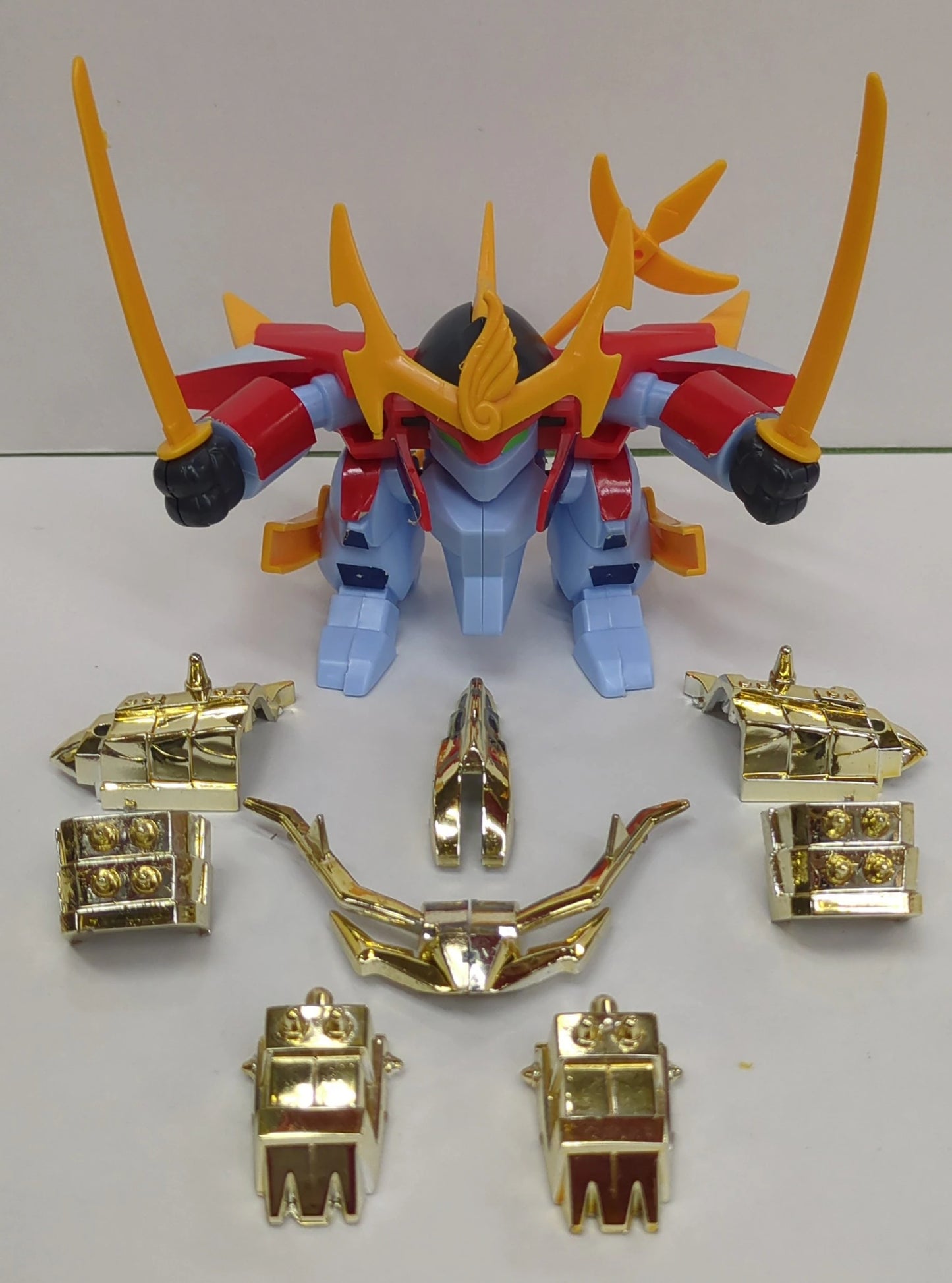 Takara Genie Daishuugou Mashin Hero Wataru Steel Clothes ensemble de 5