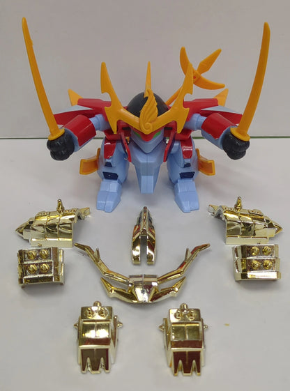 Takara Genie Daishuugou Mashin Hero Wataru Steel Clothes ensemble de 5