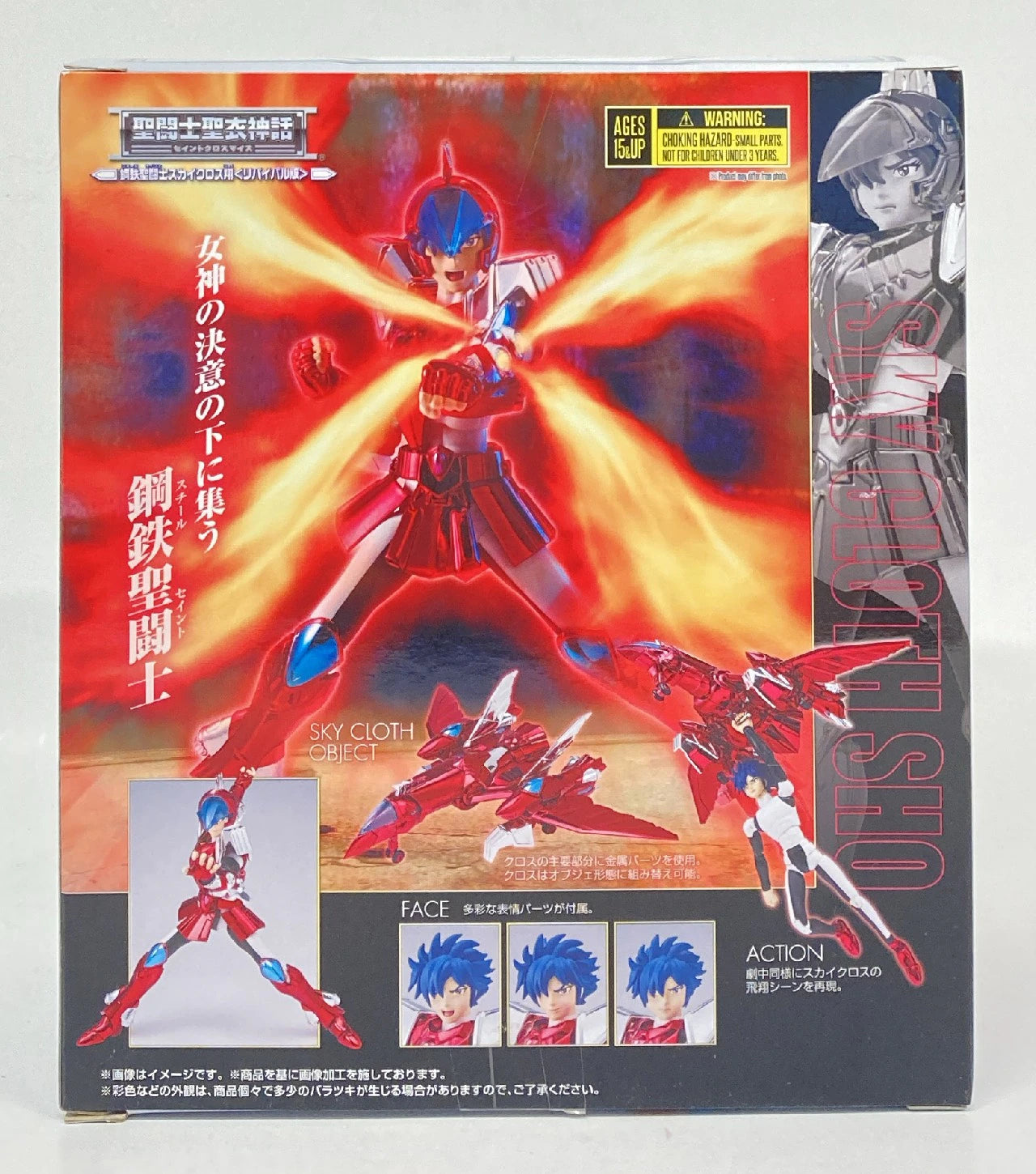BANDAI SPIRITS Saint Cloth Myth Saint Seiya Sky Sky Cloth Sho -Revival Edition-/Steel Saint