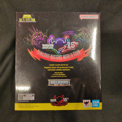 BANDAI NAMCO/BANDAI SPIRITS Saint Seiya Myth Cloth EX Masami Kurumada Pegasus Seiya (Final Bronze Cloth) GOLDEN LIMITED EDITION