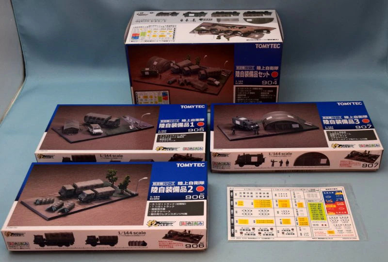 Tomytec 1/144 GiMIX Aircraft series Ground Self-Defense Force Equipment set Ground Self-Defense Force AC904