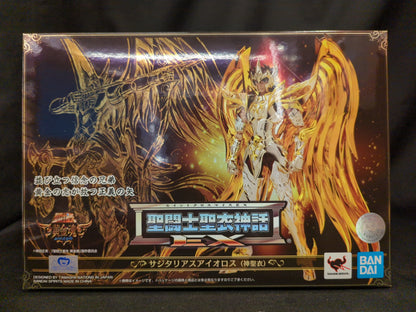 BANDAI SPIRITS Saint Seiya Myth Cloth EX Masami Kurumada Sagittarius Aiolos (God Cloth) / God Cloth Resale Edition
