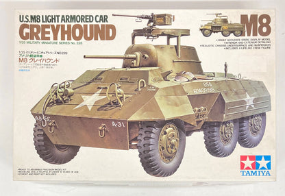 Tamiya 1/35 Military Miniature America Light Armored Vehicle M8 Daley Hound MM228