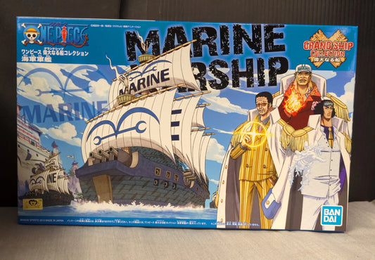 Bandai Spirits Grand Ship Collection Navy Warship (BANDAI Logo/blue) 7