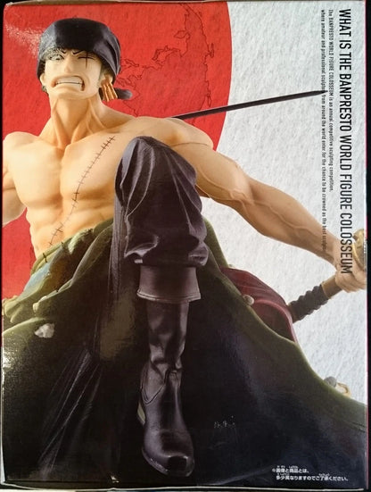 Banpresto BANPRESTO WORLD FIGURE COLOSSEUM Zoukeiou-Choujokessen Vol.1 One Piece Zoro ( Normal color)