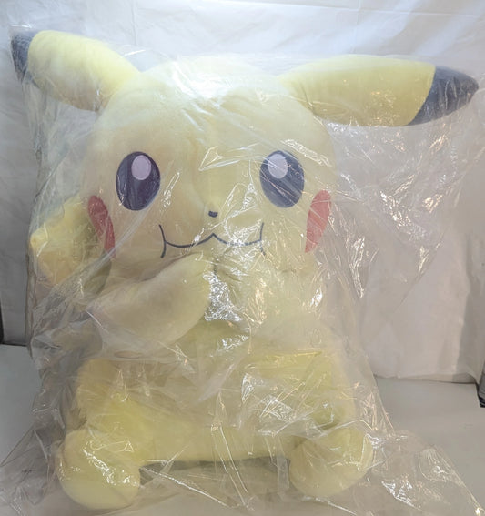 Bandai Spirits 2024 Pokemon Collection Lottery Welcome to the Pokemon House A Prize Life-size Pikachu Plush Stuffed Toy