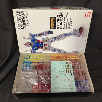 Bandai 1/144 Échelle RG RX-78-2 RFTERM0TOKEN Couleur Transparent