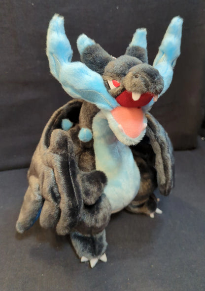 Takara Tomy Arts I Choose You! Pokemon Get Plush Stuffed Toy Pokemon Mega Charizard X 6