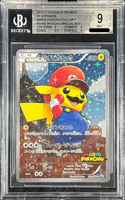 [BGS9 verified] Mario Pikachu [P] {294/XY-P}