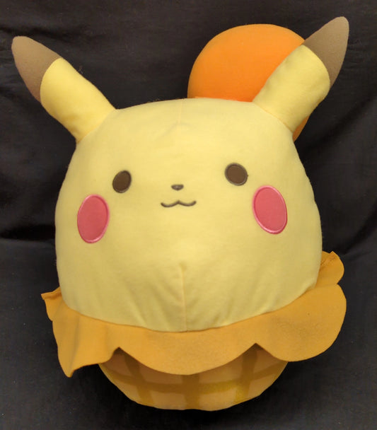 Banpresto Pokemon Tea Party Massive Plush Stuffed Toy Cool Ice Cream Pokemon Sun and Moon Pikachu Ice Cream