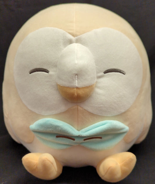 Bandai Spirits Super Mofugu Plush Stuffed Toy Rowlet/Poke Piece Pokemon Rowlet