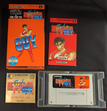 SFC Final Fight Guy (with CD)