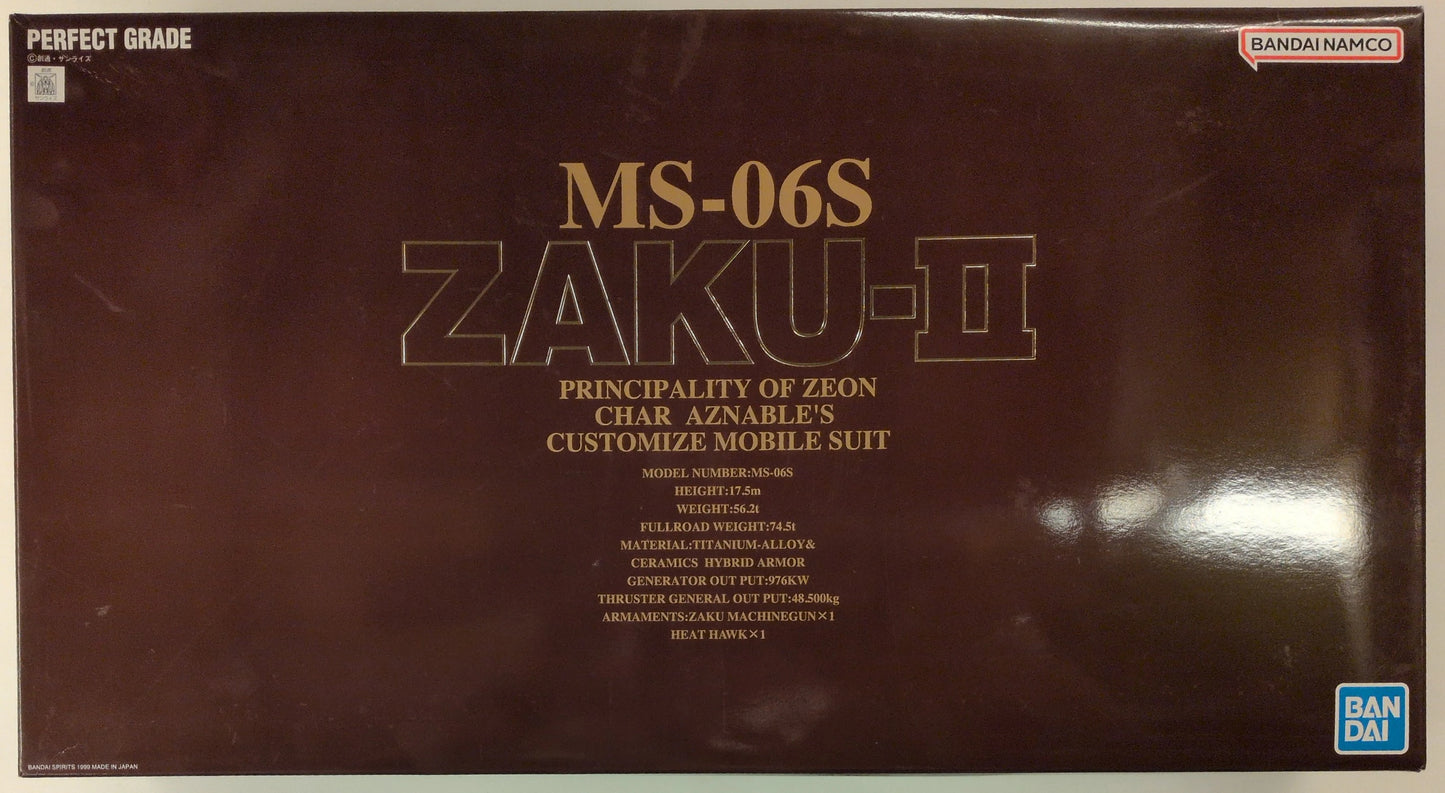 BANDAI SPIRITS PG 1/60 Bandai Namco version Zaku For Use With Char II