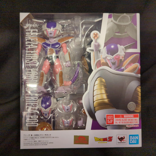 BANDAISPIRITS SHFiguarts Frieza 1st Form and Frieza Pod Resale Edition