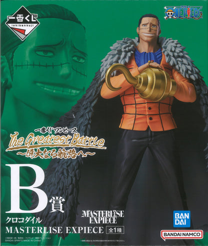 Bandai Spirits Ichiban Kuji One Piece The Greatest Battle To the Great Line B-Prize Crocodile MASTERLISE EXPIECE