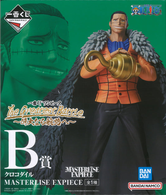 Bandai Spirits Ichiban Kuji One Piece The Greatest Battle To the Great Line B-Prize Crocodile MASTERLISE EXPIECE