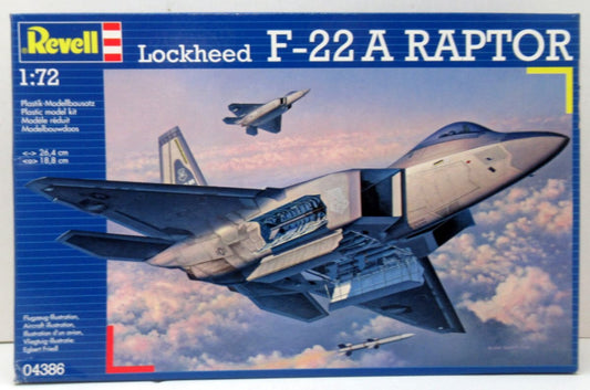Revell 1/72 Lockheed F-22A RAPTOR 4386