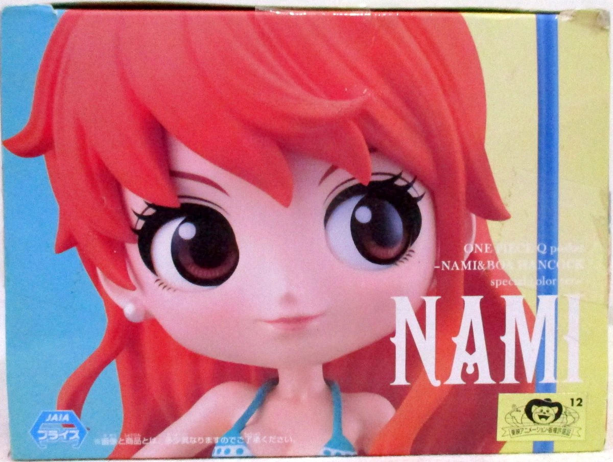 Banpresto One Piece Q posket and HANCOCK special color ver. Nami