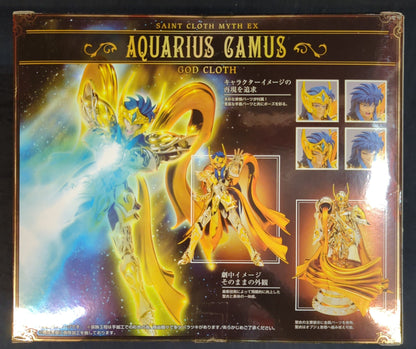 BANDAI Saint Seiya Myth Cloth EX Masami Kurumada Aquarius Camus (God Cloth)/God Cloth