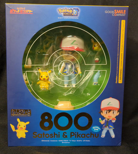 Good Smile Company - Nendoroid Satoshi and Pikachu 800