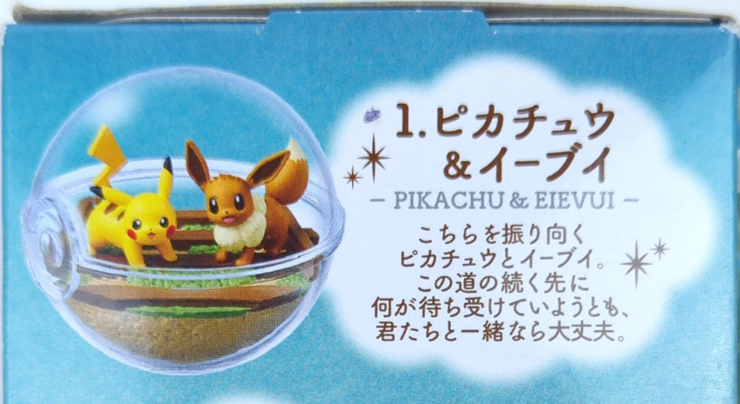 Re-Ment Terrarium Collection 13 Pokemon Pikachu and Eevee 1