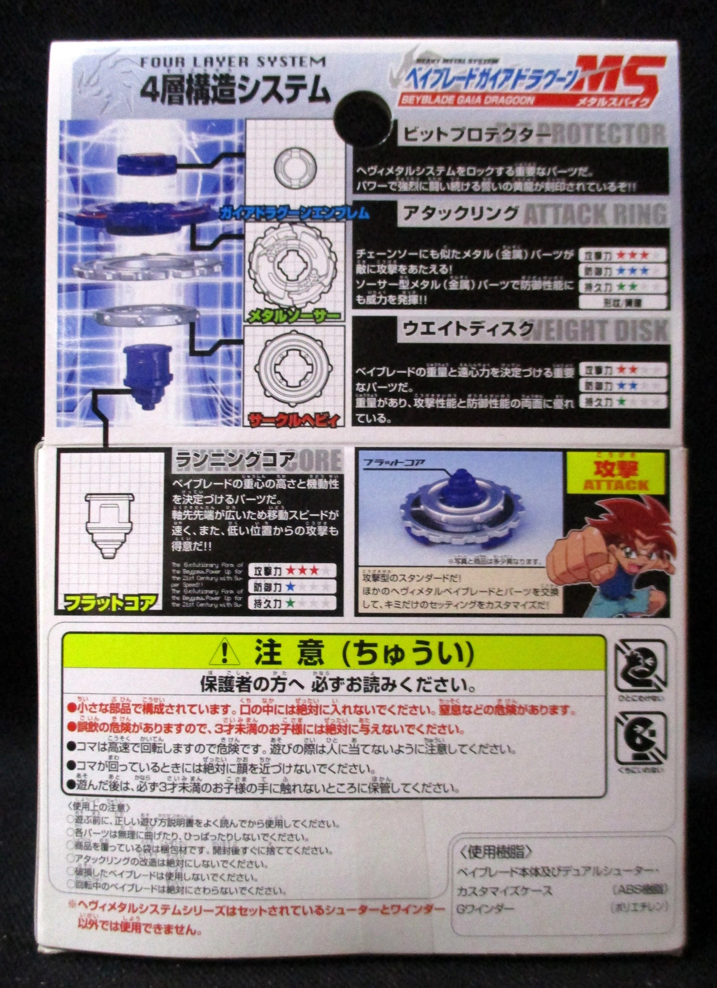 Takara Starter set Gaia Dragoon MS A-123