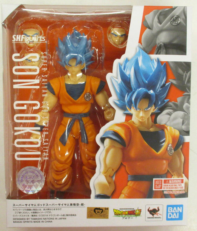 Bandai SH Figuarts Super-Saiyan God Super-Saiyan Son Goku -Super-