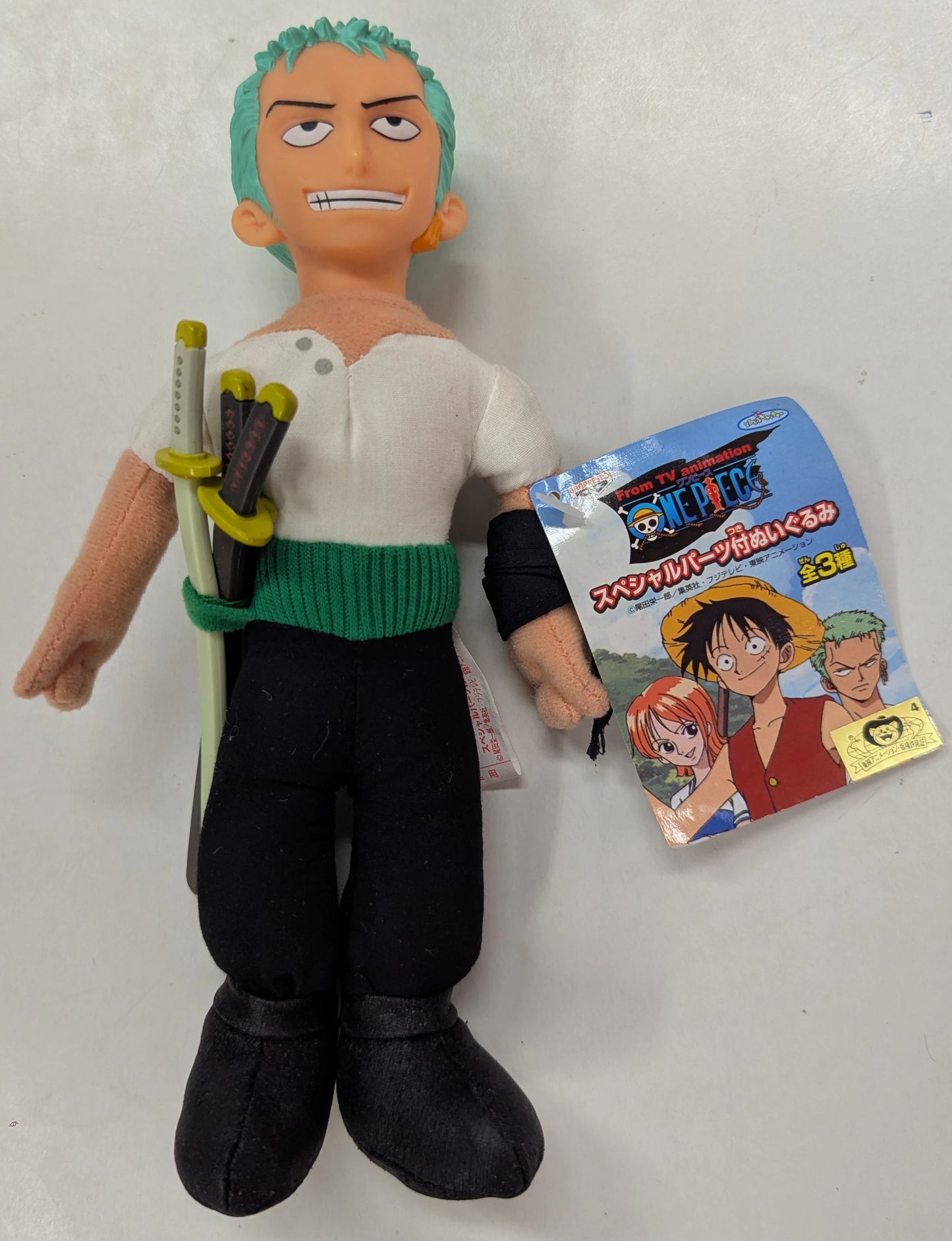 RFTERM0TOKEN plush toy with special parts / One Piece Zoro/ Plush toy with special parts / One Piece