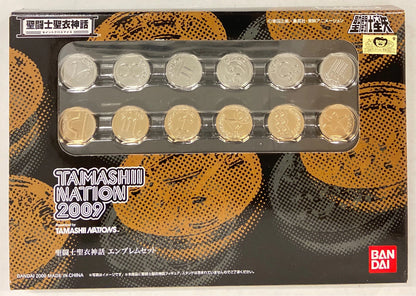 BANDAI Saint Seiya Myth Masami Kurumada Kurumada Saint Seiya Myth emblem Set/ Tamashi Nation 2009 Limited