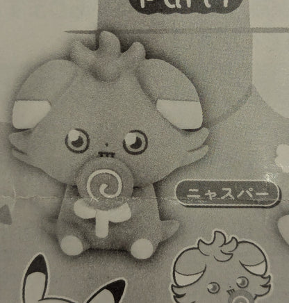 Takara Tomy Arts Pokepiece sweets shop mascot figure Part 1 Pokemon Meowspur