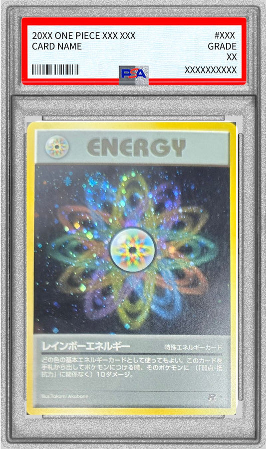 [PSA9 appraised] Rainbow Energy [-] {Old back}