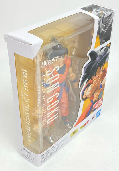 BANDAISPIRITS SHFiguarts Dragon Ball Z Son Goku -Saiyan Raised on Earth- Bandai Namco version