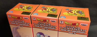 Banpresto WCF Dragon Ball ANIME 30th ANNIVERSARY vol.5 Complete 6 Type Set
