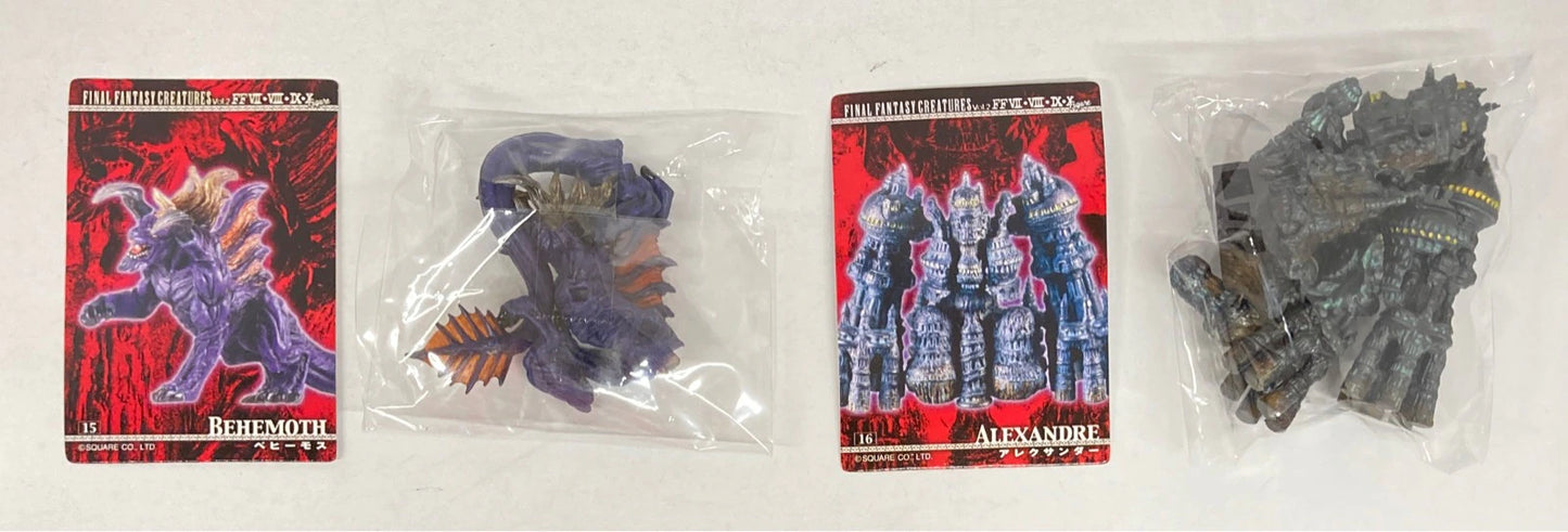 Furuta FF CREATURES02 10 Type Set Normal Cards Including Secret Card / FF CREATURES02 20010