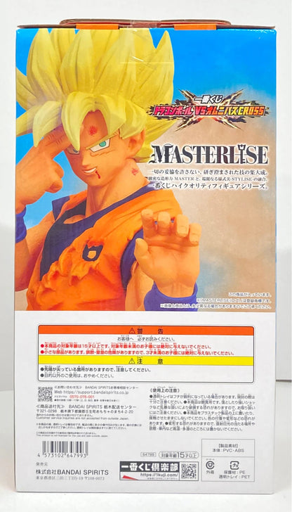 RFTERM0TOKEN Ichiban Kuji Dragon Ball VS Omnibus CROSS C-Prize Super Saiyan Son Goku MASTERLISE
