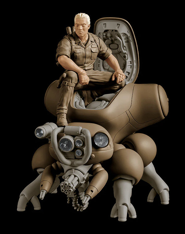 PLAMAX minimum factory Ghost in the Shell (original) MF-95 Batou with Fuchikoma