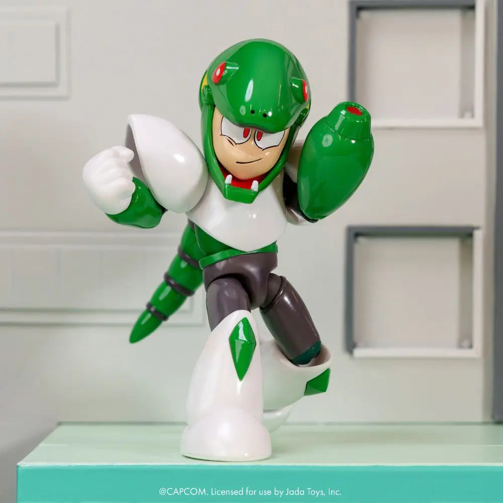 1/12 scale Rockman action figure Snakeman (set da 4 pezzi)